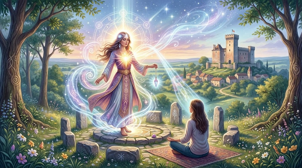 Écouter son intuition, éclairer son chemin intérieur et retrouver joie, sérénité et harmonie. ✨🔮🌿