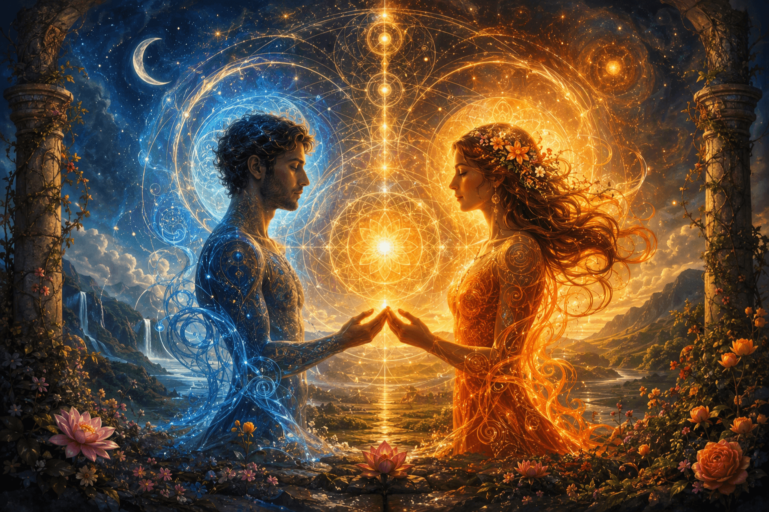 Couple Sacré, Runner et Chaser dans un parcours spirituel