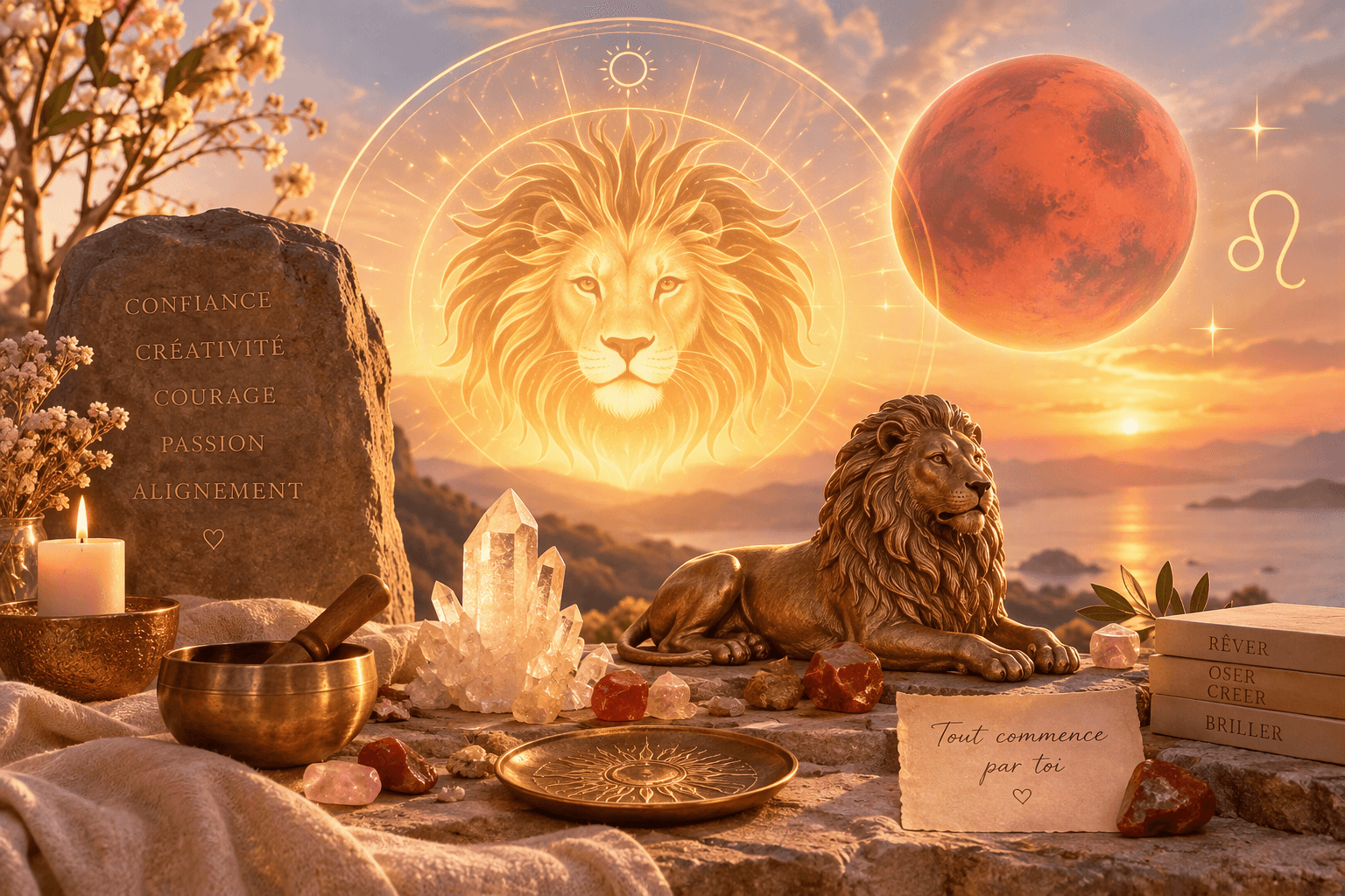 Mars en Lion 2026 et énergie de feu